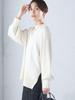 Ships for Women Knitted Mercerized Knit One Pullover, Handwashable, Cotton, Fabric, Size, 316010800, Off-White