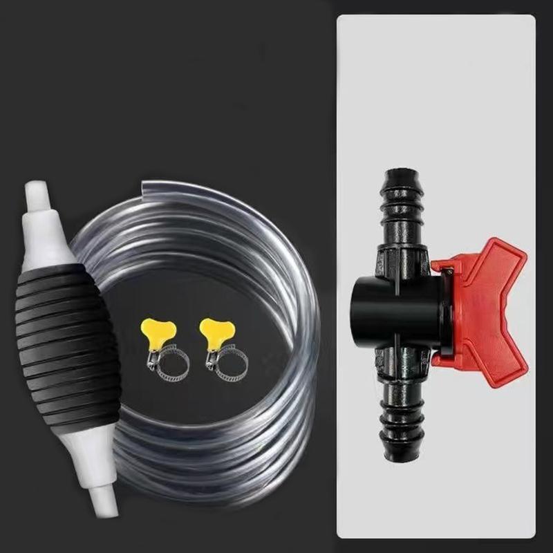 

Многофункциональный Жидкий Пылесос Ручной Насос, Насос для Перекачки Бензина, Топливный Насос с Металлическим Хомутом, Герметичный для Масла, Воды 1 Set