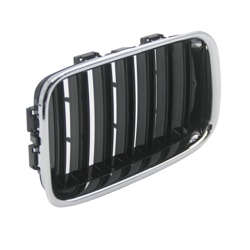 Pair Front Hood Bumper Kidney For BMW 3 Series E36 1992 1993 1994 1995 1996 1997 1998 1999 Double Slat Hood Grille