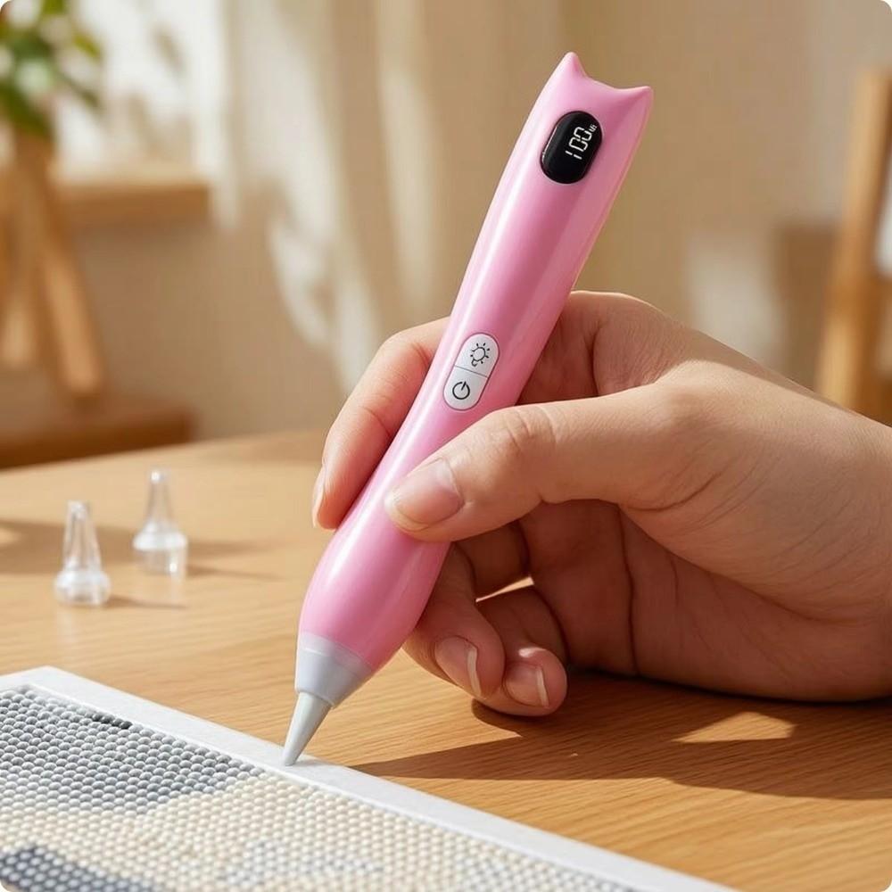 Rechargeable Electric Painting Pen Low‑Noise Vacuum Drill Pick‑Up Tool Adult Craft