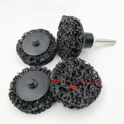 Per Rimozione Ruggine Vernice Preparazione Superficie Auto 10 Pezzi 2 Pollici 50mm Disco Nero Diamantato Piastra Smerigliatrice Ruggine Lucidatura Disco Carburo