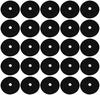 Holibanna 20 Pieces Round Black Fabric Weed Mat for Weed Control and Moisture Retention for Fruit Trees In the Garden and Farm