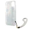 Guess Guhcp13Shflsb Iphone 13 Mini 5,4Niebieski/Blue Hardcase Flower Strap