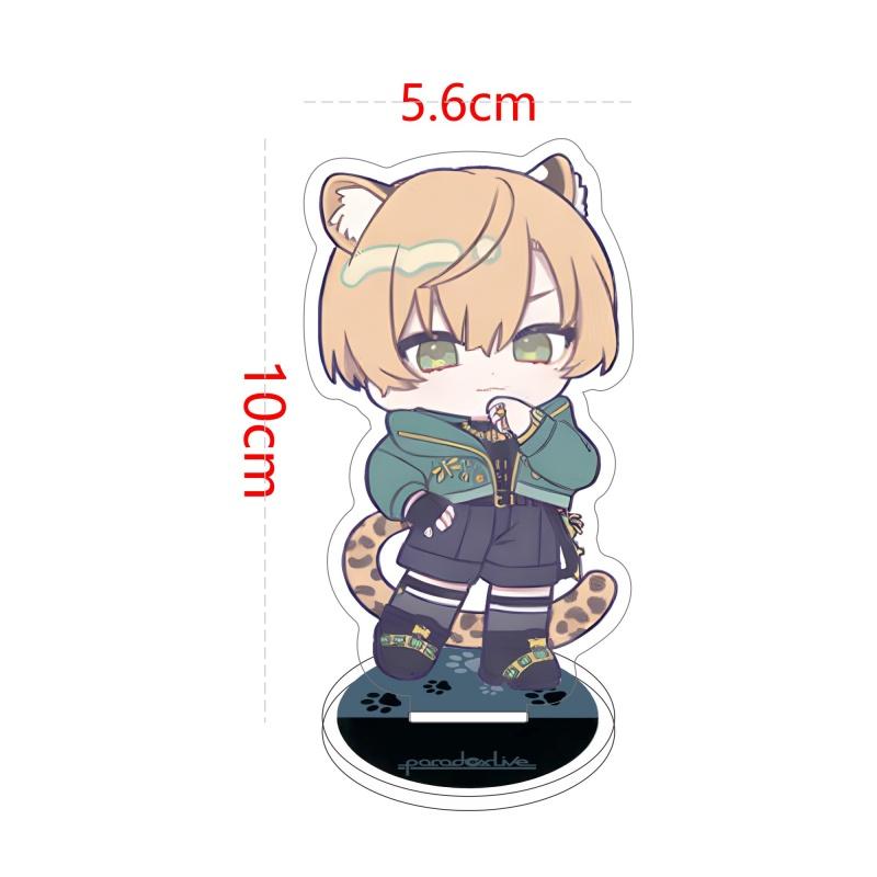 Anime Paradox Live Sugasano Aren Yon Hajun Acrylic Stand Keychain Figure Model Plate Desk Decor Standing Sign Fans Birthday Gift