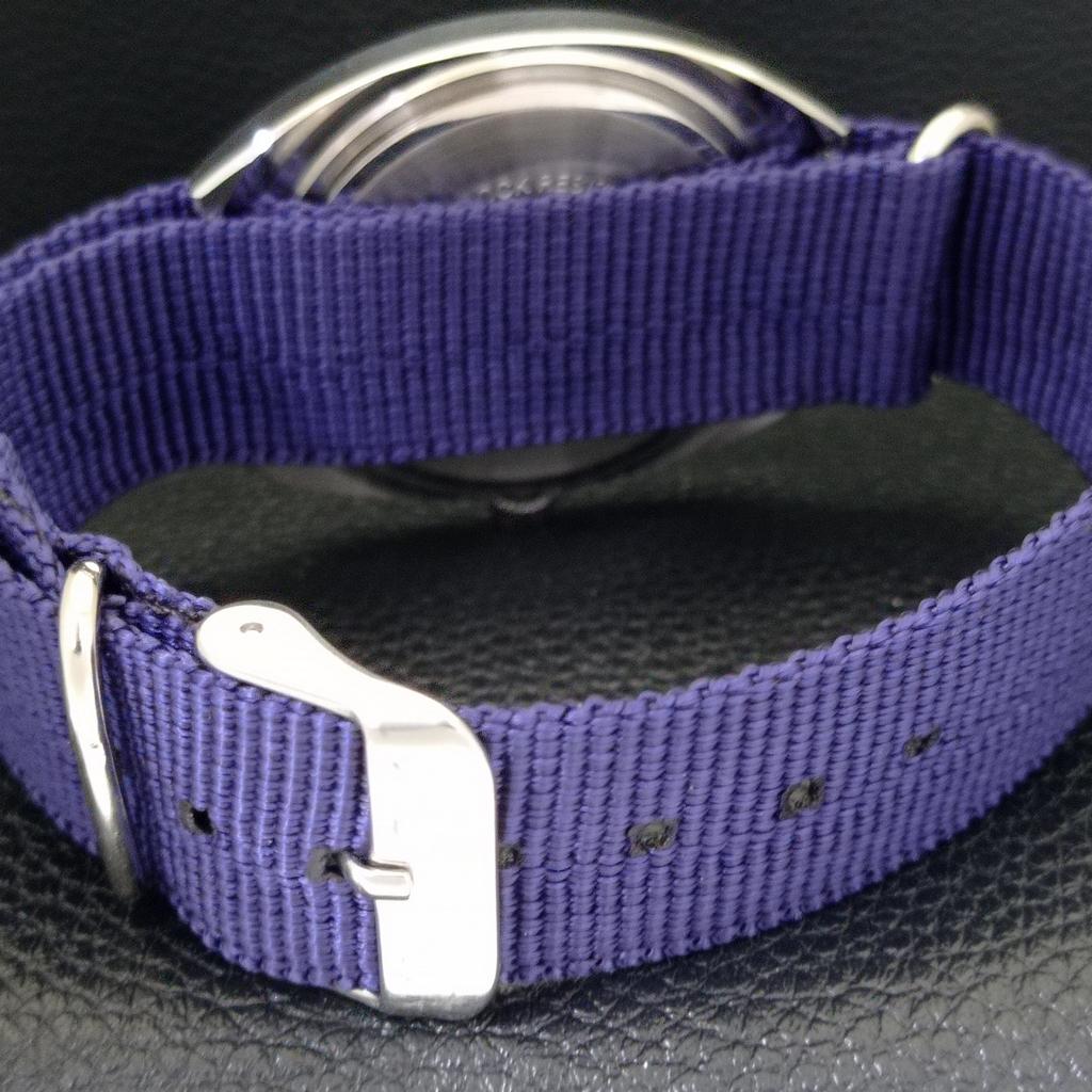 VINTAGE HMT KOHINOOR HAND-WINDING INDIAN MENS SKY BLUE DIAL WATCH a441043-4 HT-a441043