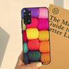 Sewing Knitting Crochet For Redmi 9 10 10C 9A 9C K50 K40 Gaming Phone Case For Redmi Note 11 10 9 8 Pro 9S 10S 11S