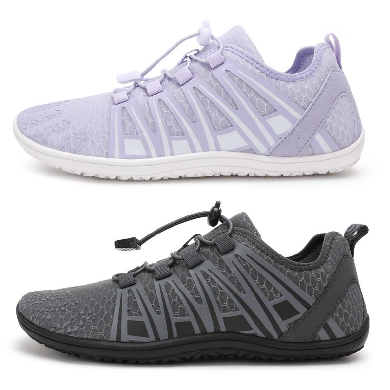 New Men's Shoes Lightweight Wide Toe Barefoot Shoes Women's Casual Mesh Breathable Walking Shoes Unisex Hiking Sports Sneakers