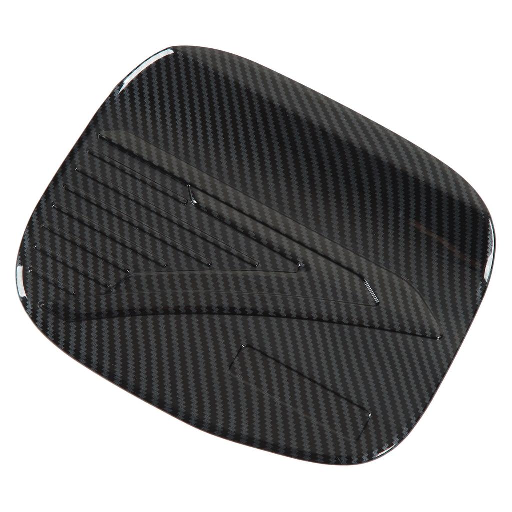 Bil Bränsletank Gaslock Skydd Kolfibermönster Exteriör Dekoration Ersättning För Mitsubishi