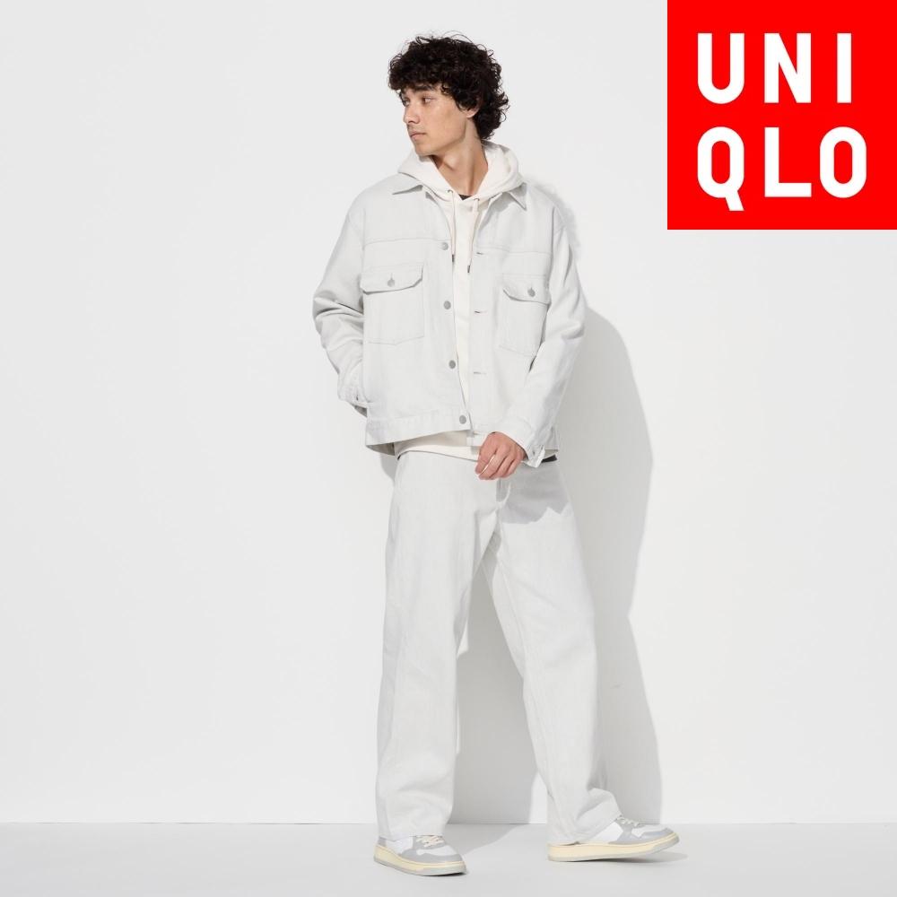 

ПРЯМЫЕ ДЖИНСЫ UNIQLO 01 OFF WHITE/Men 38