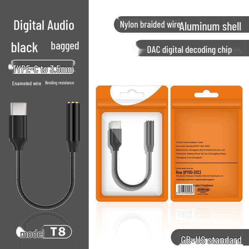 Type-C to 3.5mm Headphone Adapter for Huawei, Samsung, iPad Audio Devices