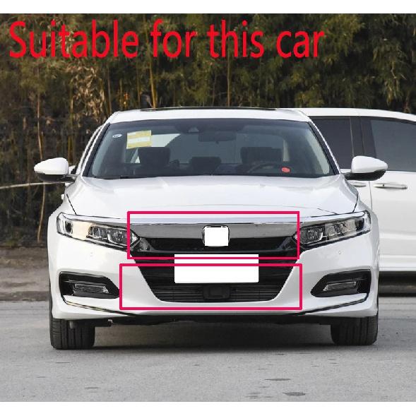 Middle Screening Mesh Front Grille Mesh For Honda Accord Tenth generation 2018-2021 Front Grille Net Cover Stainless steel