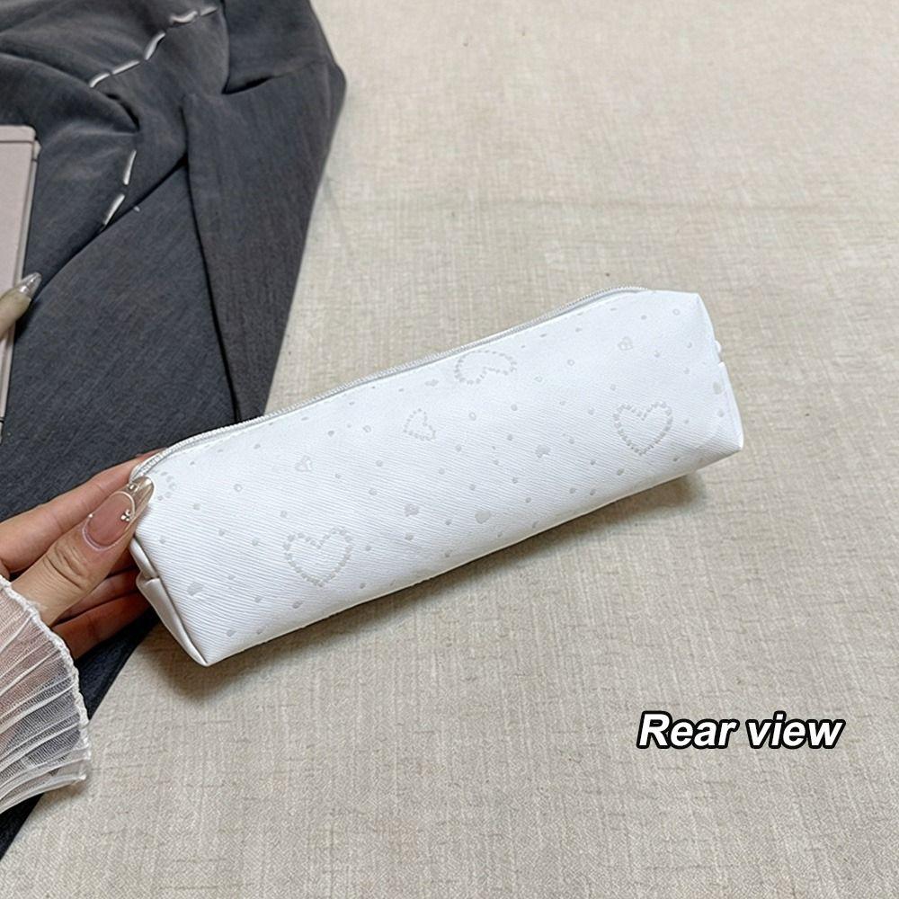 Large Capacity Pen Bag Canvas Pencil Pouch Multi-functional Pencil Case  Gift