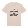 Die Falklandinseln sind Argentinisch Argentinischer Stolz Buchstabendruck T-Shirt Herren Mode Lässig Kurzarm Damen O-Ausschnitt Baumwolle Locker Oberteil