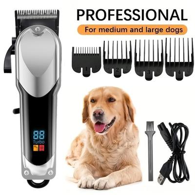 Dog Hair Cutting Machine Pet Puppy Dogs Hairstyles Clipper Cat Dog Beauty Trimmer Fur Clippers Pets Cats Grooming Shaver Tools