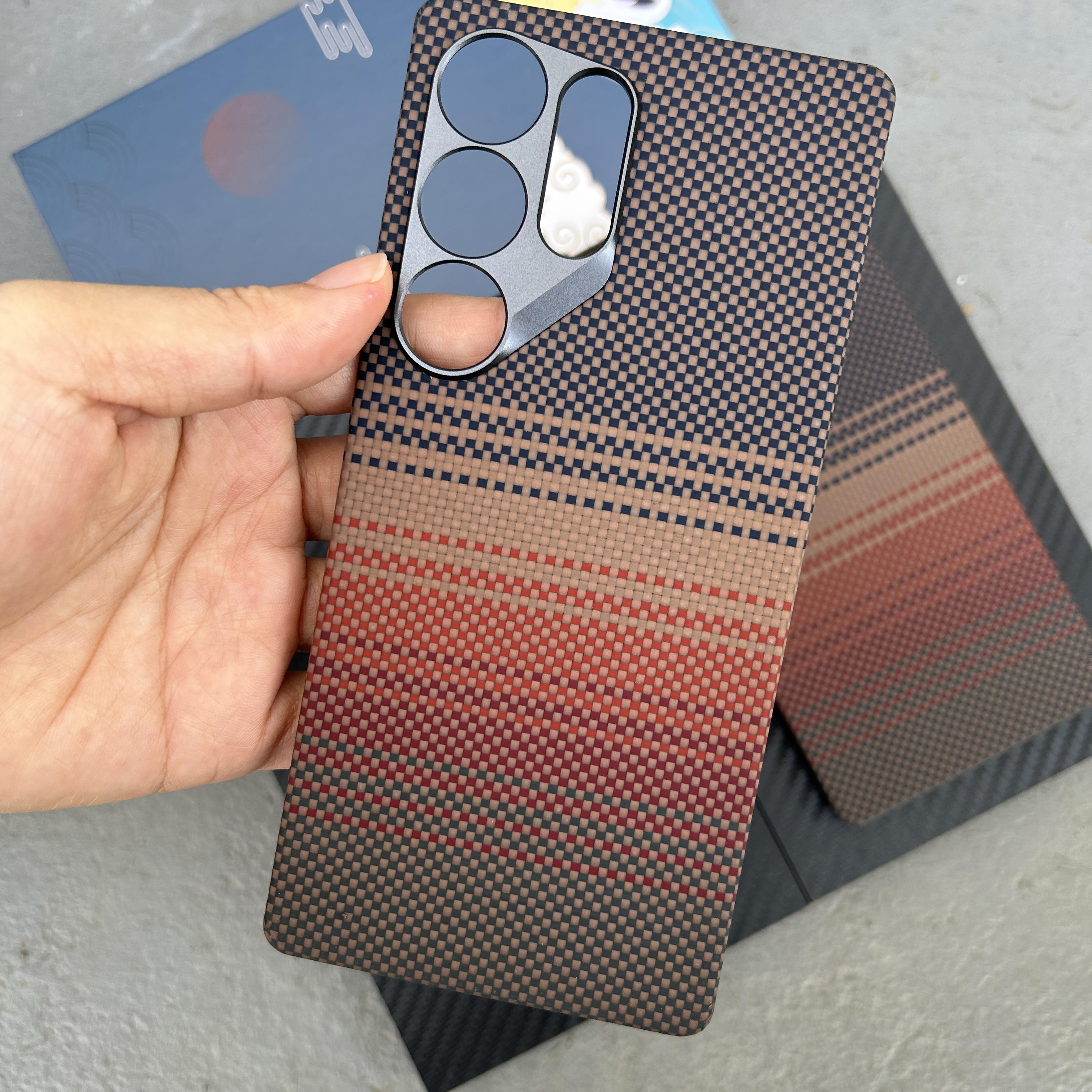 Really Carbon Fiber Case for Samsung Galax S25 S24 S23Ultra Case Ultra-Thin Aramid Fiber for Galaxy S25 Ultra Carbon Cover Galaxy S25 Ultra