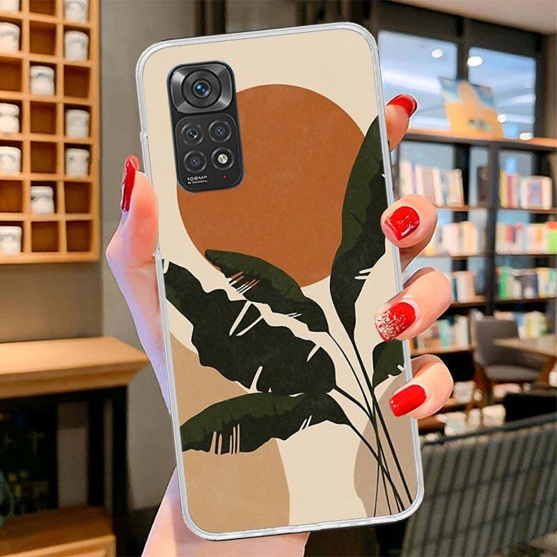 Abstract Women Face Line Cover Phone Case For Xiaomi Redmi Note 15 14 13 12 11 10 Pro Plus 14S 12S 11S 11T 11E 10S Soft Fundas S
