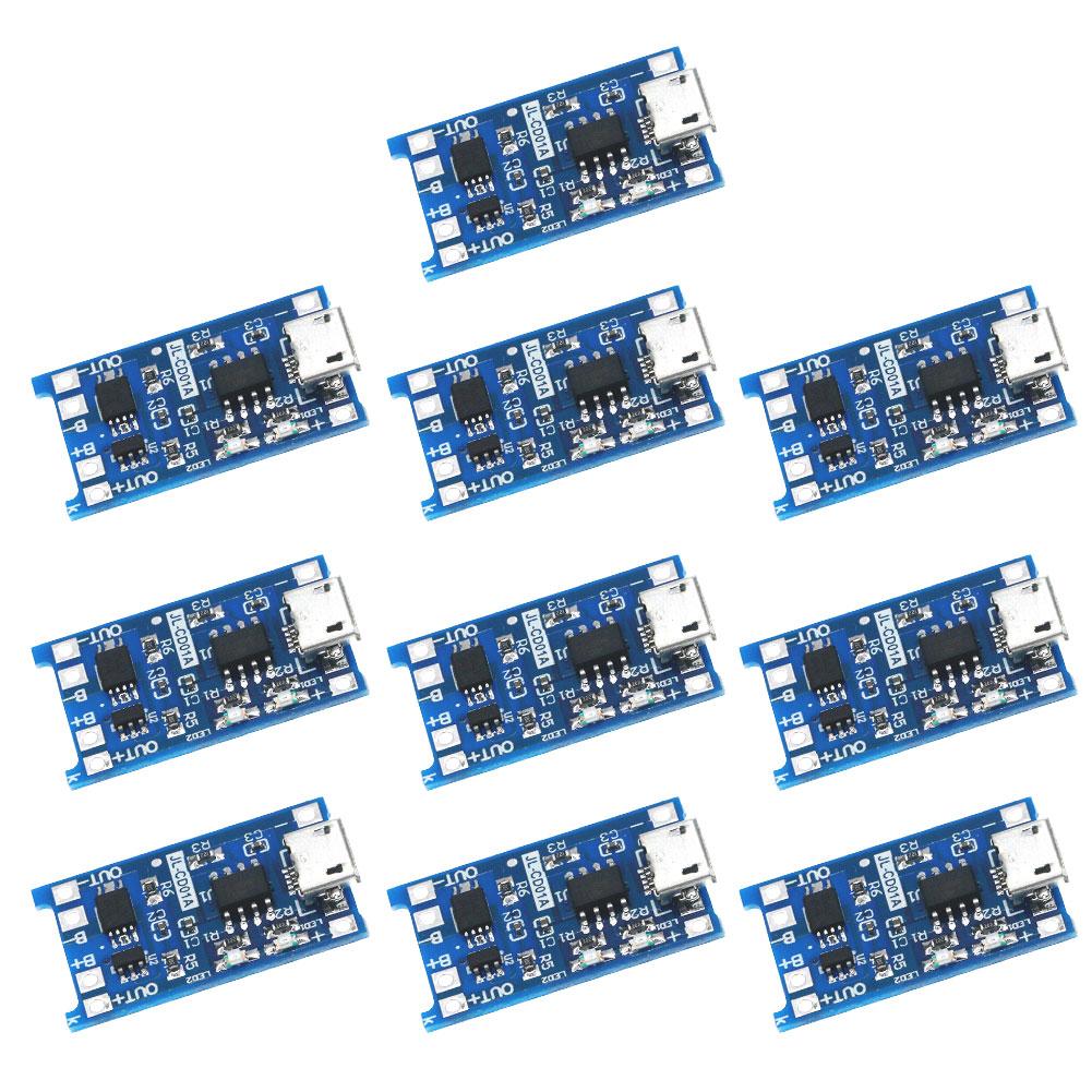 5V 1A TYPE-C Micro USB 18650 TC4056A Lithium Battery Charging Board TP4056