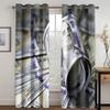 Money Golden Coin US Dollars On Sale Windowpane Drapes Drapes Blinds for Kids Bedchamber Livingroom Space Kitchen Door Household Decoration 2Pieces