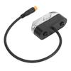 Bike Tail Light High Brightness LED Tail Brake Light Turn Signal with Water Proof 3P Connector