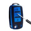 bngdr8 Leather TPU Car Key Case Car Key Full Cover Protection Bag for VW Volkswagen Polo Tiguan Passat Golf Jetta Lavida Skoda Octavia