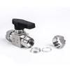 Diannan Q91SA Stainless Steel Dual Ferrule Ball Valve