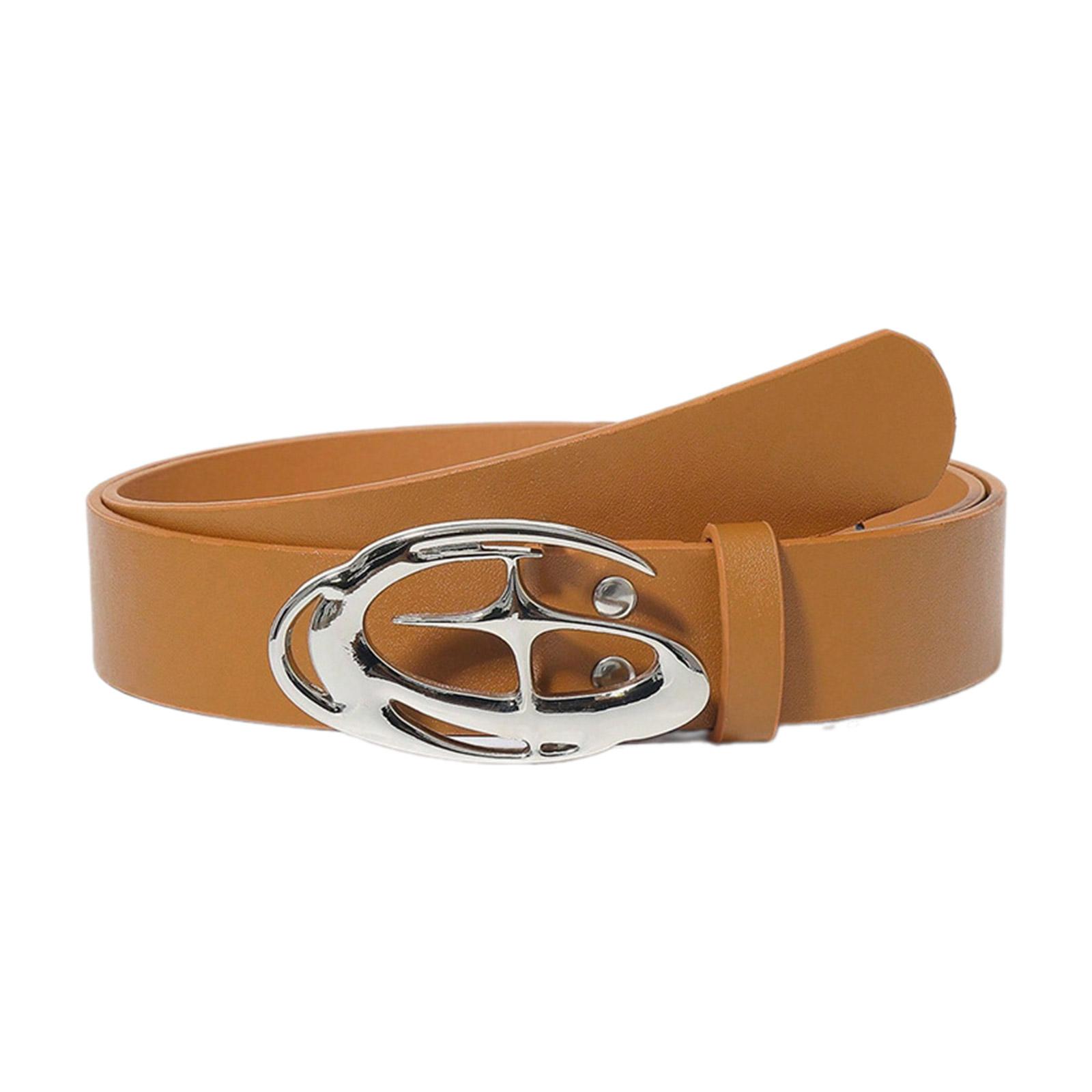 

Элегантные пояса для джинсов, брюк, платьев, простая пряжка, узкий пояс для девочек, украшения для тела, узкая цепочка для талии верблюд