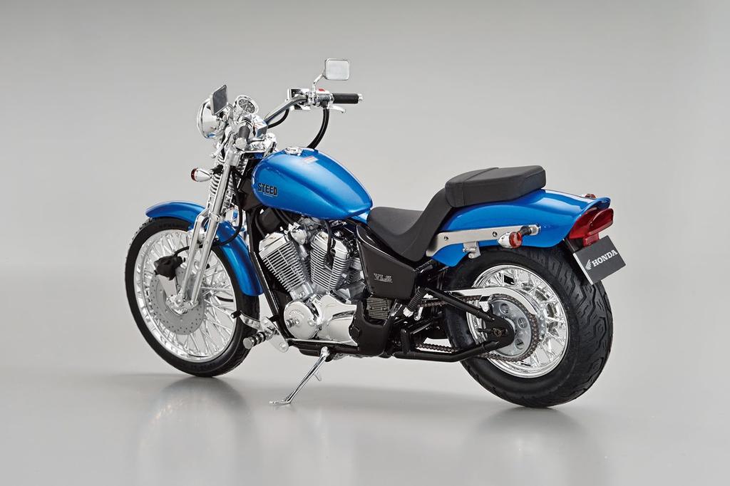 Aoshima Bunka Kyozai Co., Ltd. (AOSHIMA) The Bike No. 19 1/12 Honda NC37 Steed VLS '98 Plastic Model Kit