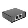 Active DI Box 2 Channel to Balanced XLR Output Multifunction Direct Box for Stage Guitar DJ Controller