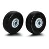 Flexible Rubber Luggage Wheels 40-70mm Wheel Replacement Set Durable Suitcase Repair Kit  Trolley