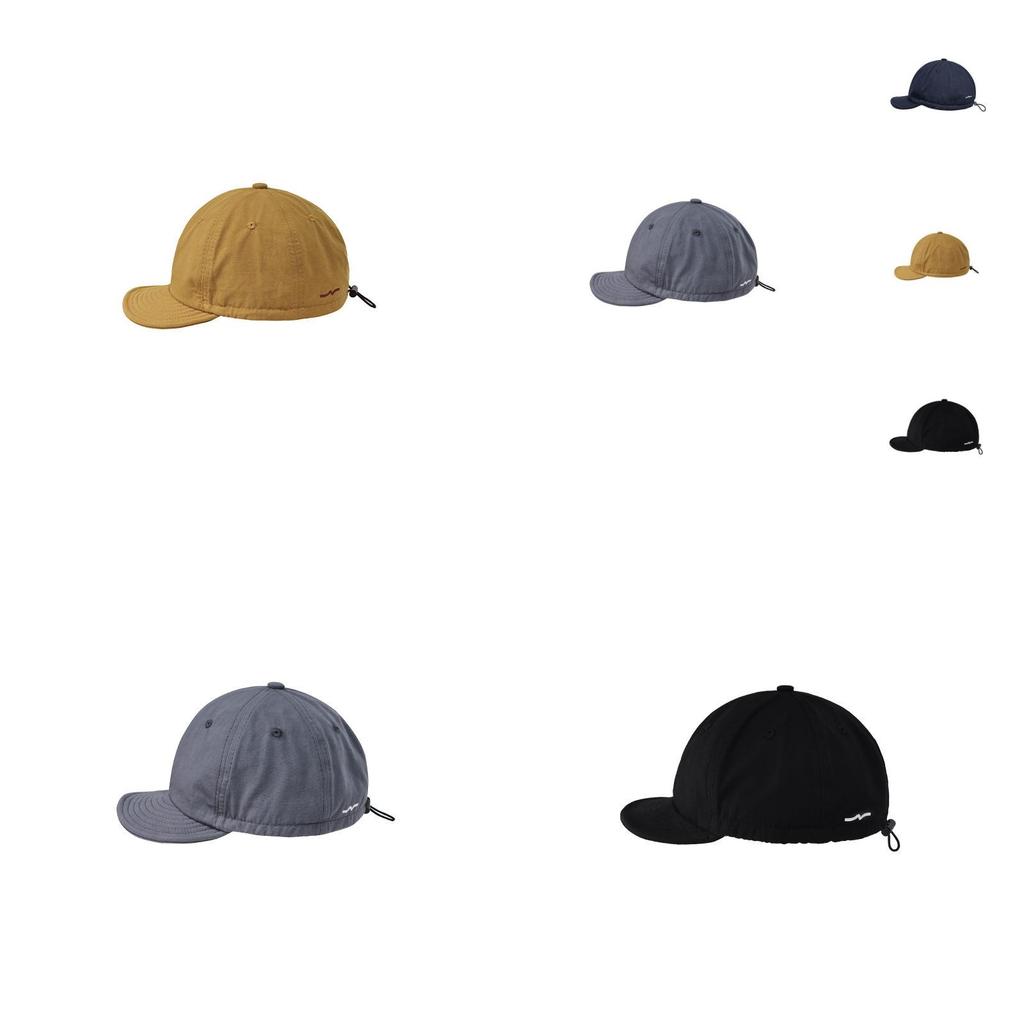 Baseball Cap With Flat Top And Wide Brim For Sunblock And Breathable Summer Style