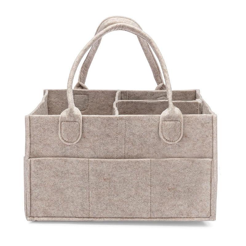 

Diaper Caddy - Nursery Storage Bin and Car Organizer for Diapers and Baby Wipe