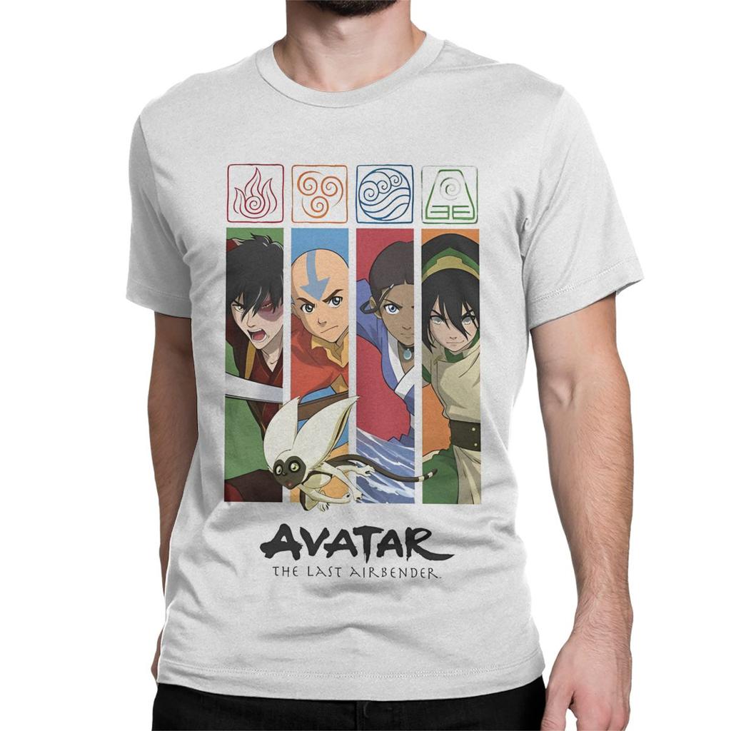 Macht Tee, nicht Krieg Iroh Herren Damen T-Shirts Avatar Der Herr der Elemente Freizeit T-Shirts T-Shirt Reine Baumwolle 4XL 5XL 6XL Kleidung