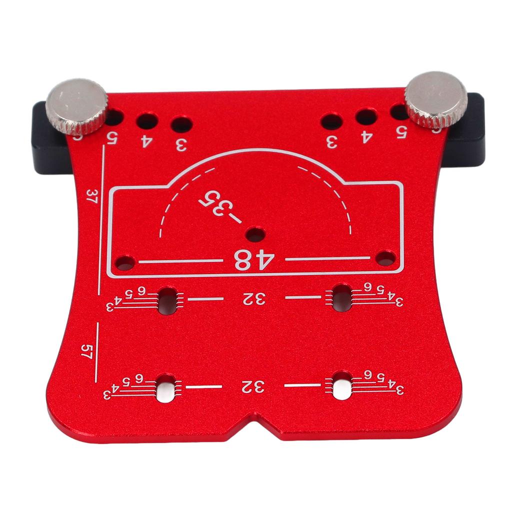 35mm Hinge Hole Jig Aluminum Alloy Drilling   Template Woodworking Punching Locator for Cabinet Door