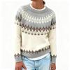 Maglione da Donna in Lavorazione Grossa Jacquard Acrilico Stile Europeo e Americano - Bestseller Autunno/Inverno