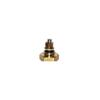 QPQ 214-1007 Coolant Temperature Sensor, Replacement for F1SZ10884A | 0-300°F Range, Brass Body, NPT Threads – Restores Temp Gauge, Prevents