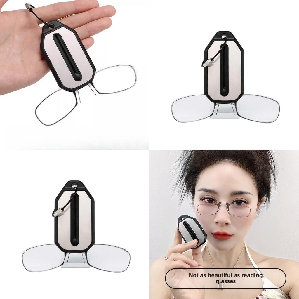 Classic Foldable Reading Spectacles With Acrylic Lenses For Elderly Men Women Nonslip Durable Design