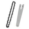6 Inch Chains Replacement and 6 Inch Chainsaw Guide Plate for Electric Saw Parts Wood Cutting