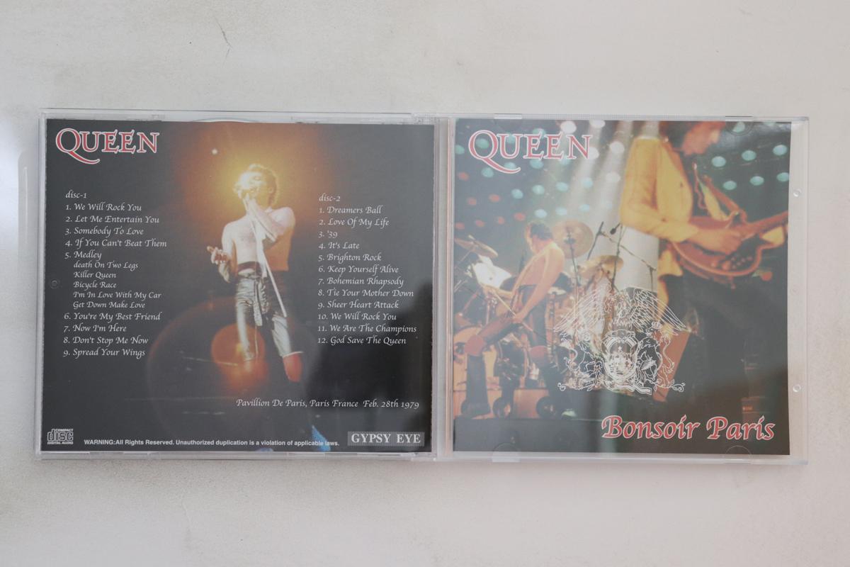

CD QUEEN - Bonsoir Paris GE179180 GYPSY EYE 2001 Japan Rock Used