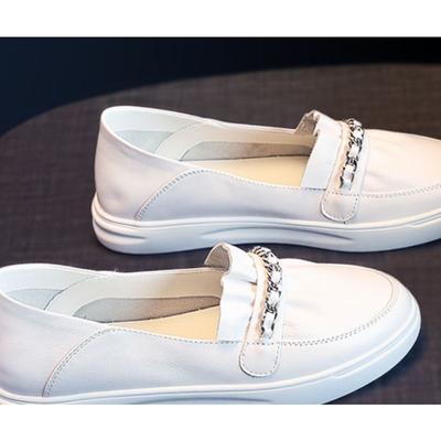 Little White Shoes Women's Shoes New Flat-bottomed One-pedal Shoes Summer Doudou Casual Single Shoes Maternity Shoes