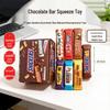 Jucărie Mare Squishy Realistă Ciocolată Snickers/Kinder de Strâns