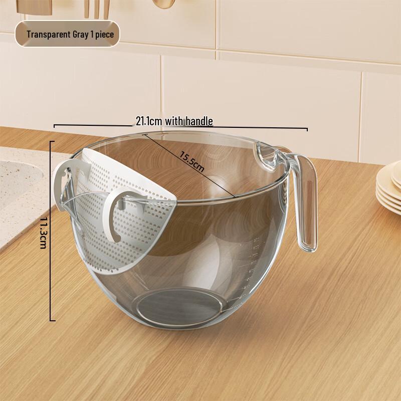 Multi-functional Rice Washing & Draining Basket