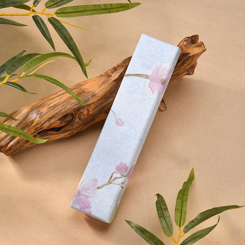 1Pc Rectangle Practical Cardboard Gift Printed Antique Style Packaging Box Hair Accessory Box Jewelry Box