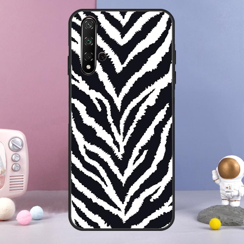 Animal Pattern Zebra Print Cover For Huawei Nova Y61 Y91 Y60 Y70 Y90 9 10 SE 11 Pro 5T 11i 8i 3i P20 P40 P30 Lite Case