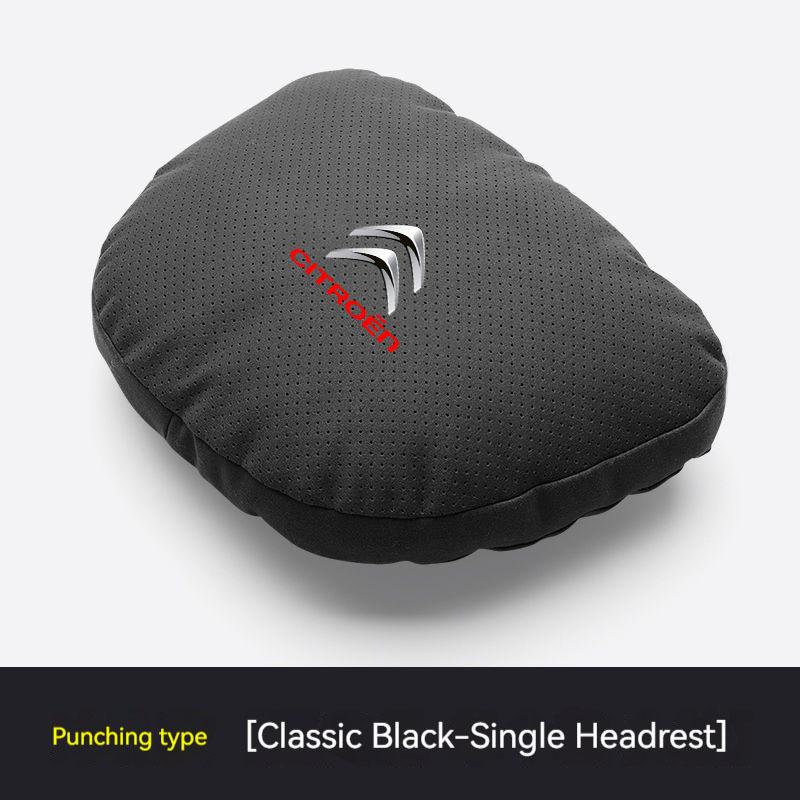 Car Headrest Cover Seat Head Rest Neck Pillow Protector For Citroen DS 3 C4 C3 C5 Aircross Berlingo Celysee Cactus Picasso Saxo