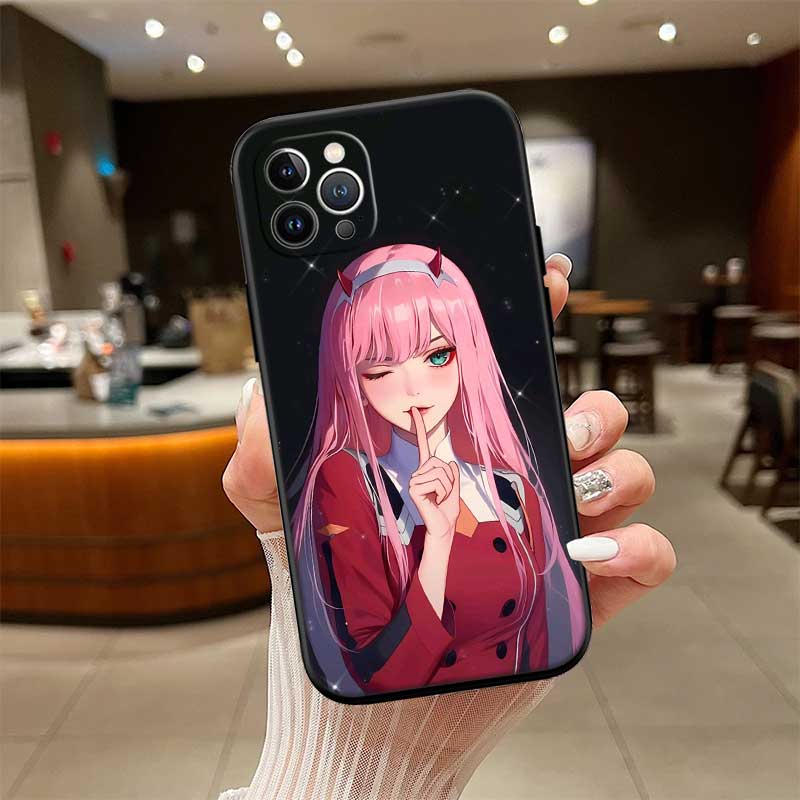 UP50 Zero Two Phone Case for OPPO A40 A60 A80 A15 A16 A16K A12 A17 A17K A54 A54S A53 A53S A55 A56 A57 A98 F23