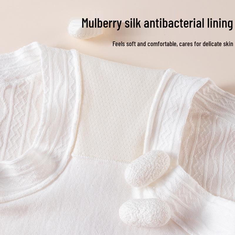 High Waist Antibacterial Cotton Boxer Shorts - Women's and Baby Safety Underwear