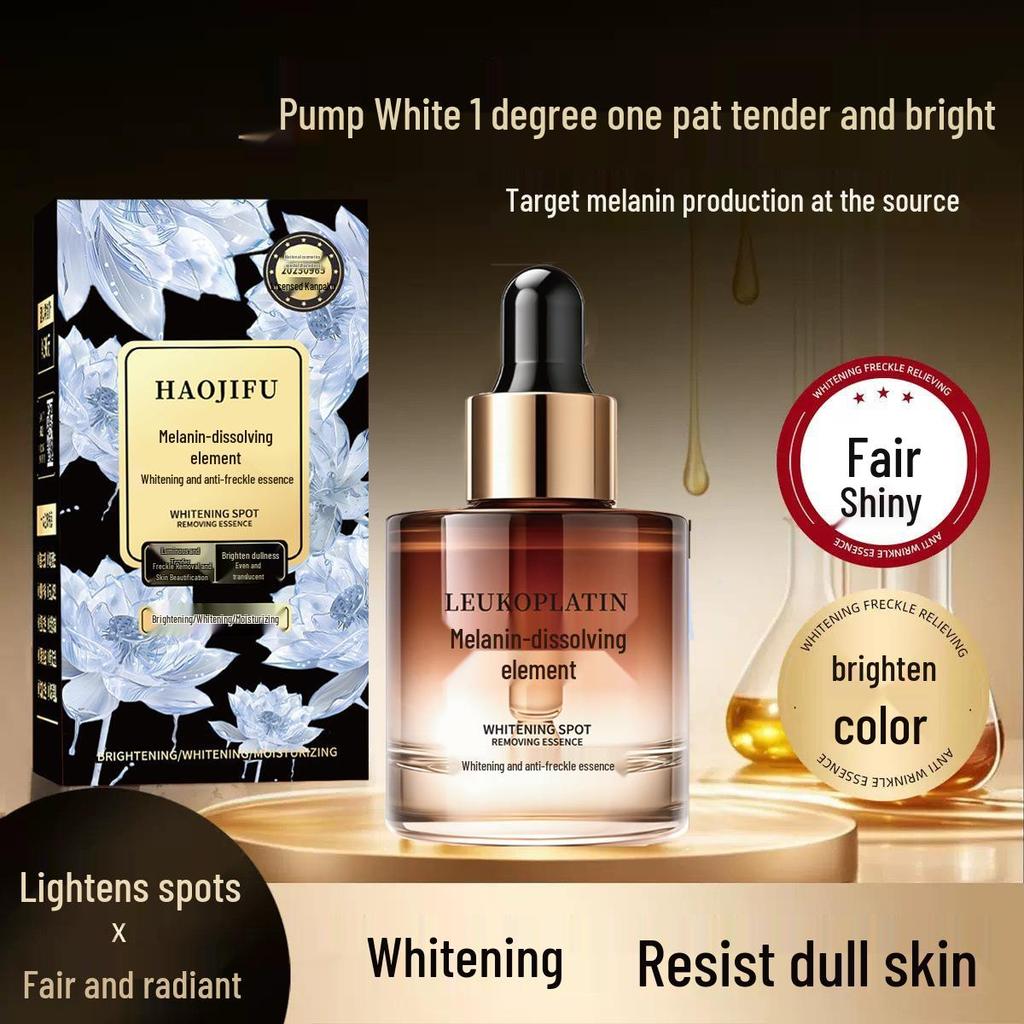 Hao Skin Brightening & Hydrating Serum: Lightens Spots, Removes Freckles, Reduces Wrinkles, and Moisturizes Face.