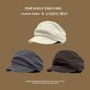 Artistic Beret Hat For Women With Sunshade And Breathable Mesh For Spring And Fall Wear