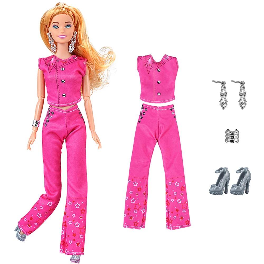 NK Official New Winter Clothing 1/6 Doll Accessories Fashion Lady 11.5 Inch Doll Clothes Modern Dress For Girl's Doll Gift JJ