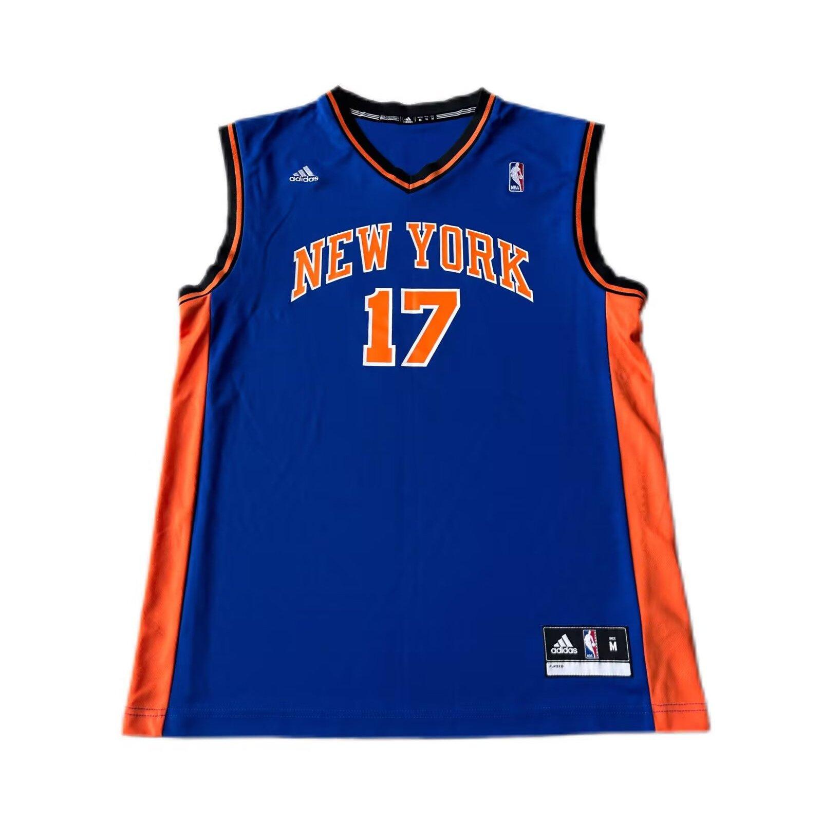 

Adidas NBA Jeremy Lin Crazy Knicks 7 Printed V-Neck Sleeveless Basketball Jersey Unisex jersey 7818A-318-AEB1581 3XL